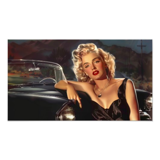 Femme Fatale Fotodruck (Vorne)