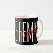 Femme fatale kaffeetasse (VorderseiteRechts)