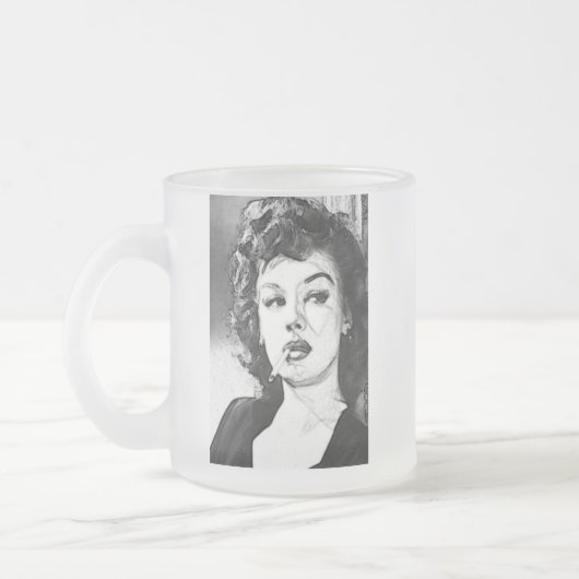 Femme Fatale Mattglastasse (Links)