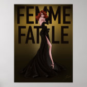Femme Fatale Poster (Vorne)