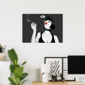 Femme Fatale Poster (Heimbüro)