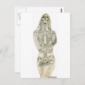 Femme Fatale Postkarte (Vorne/Hinten)