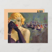 Femme Fatale ~ Postkarte (Vorne/Hinten)