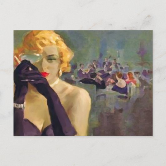 Femme Fatale ~ Postkarte (Vorderseite)