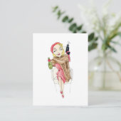 Femme Fatale Postkarte (Stehend Vorderseite)