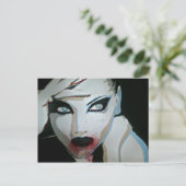 'Femme Fatale' Postkarte (Stehend Vorderseite)