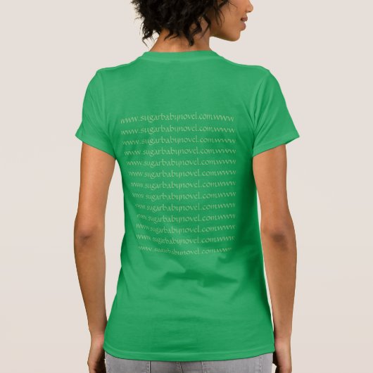 FEMME FATALE WEIBLICHES ODER MÄNNLICHES GRÜN!!!! T-Shirt (Rückseite)