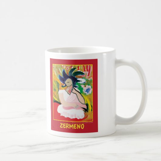 "Femme Fauve" durch Zermeno Kaffeetasse (Rechts)