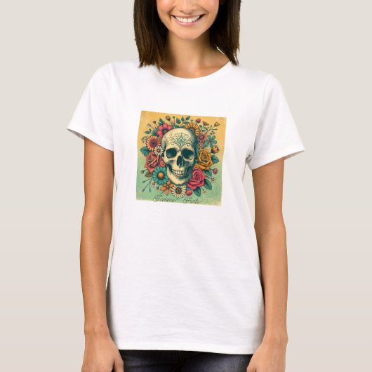 Femme Forte Skull T-Shirt (Vorderseite)