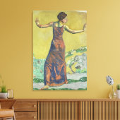 Femme Joyeuse Leinwanddruck (Insitu (Wohnzimmer))