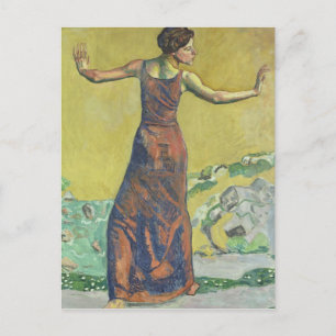 Femme Joyeuse Postkarte