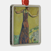 Femme Joyeuse Silbernes Ornament (Rechts)