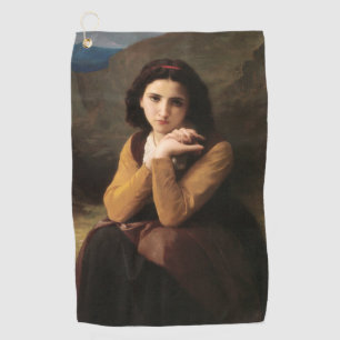 Femme Mignonne von Bouguereau Golfhandtuch