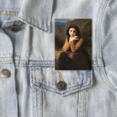 Femme Mignonne von Bouguereau oder Junge Frau Button (Insitu)