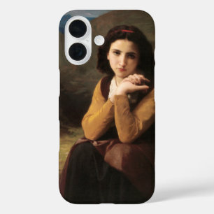 Femme Mignonne von Bouguereau oder Junge Frau iPhone 16 Hülle