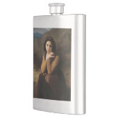 Femme Mignonne von Bouguereau oder Junge Frau Flachmann (Links)
