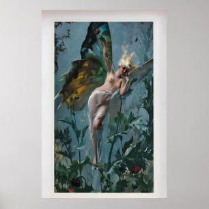 Femme Papillon von Luis Ricardo Falero  Vintage Poster