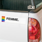 FEMME - .png Autoaufkleber (Auf Lkw)