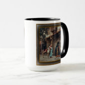 Femmes Arabes Devant Une Porte Tasse (VorderseiteRechts)