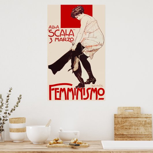 Femminismo Poster (Küche)