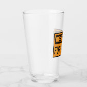 Femshandel unterbrechen Zeichen Orange Glas (Rechts)