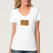 Femshandel unterbrechen Zeichen Orange T-Shirt (Vorderseite)