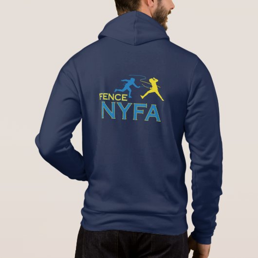 Fence NYFA Zip Hoodie (Rückseite)