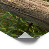 Fence Post und Hay Bales Poster (Ecke)