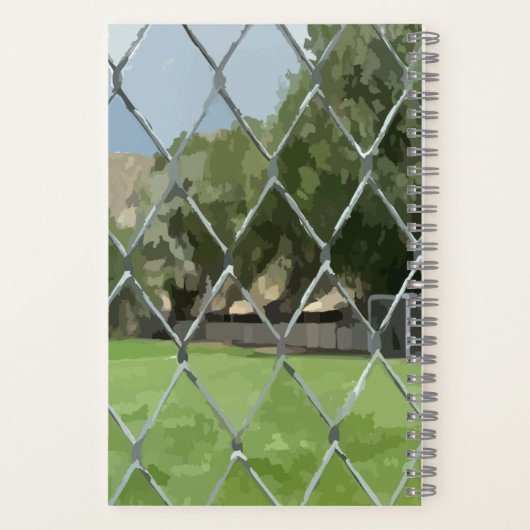 Fenced Bullet Journal Notizblock (Rückseite)