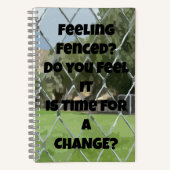 Fenced Bullet Journal Notizblock (Vorderseite)
