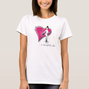 FencerGrrl - die Weise zum Herzen eines Mannes… T-Shirt