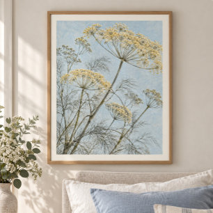 Fenchel im Wind Kunstprint Poster