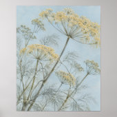 Fenchel im Wind Kunstprint Poster (Vorne)