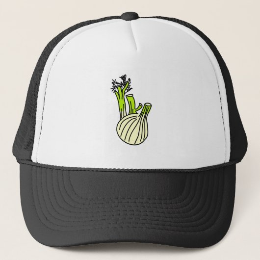 Fenchel Truckerkappe (Vorderseite)
