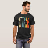 Fencing-Angriff T-Shirt (Vorne ganz)