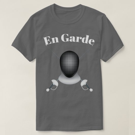 Fencing En Garde (3) T-Shirt (Design vorne)