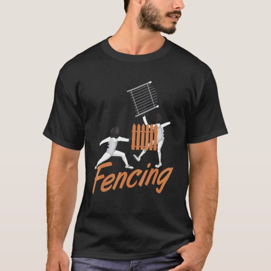 Fencing Fencer Meme T-Shirt (Vorderseite)