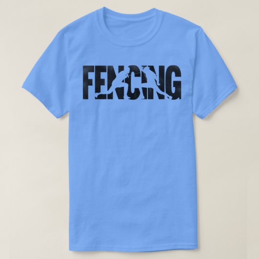 Fencing Fencing Sport Epee Fencer T-Shirt (Design vorne)