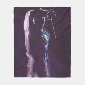 Fencing Fleece Blanket (Vorderseite)