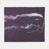 Fencing Fleece Blanket (Vorderseite (Horizontal))