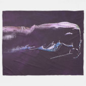Fencing Fleece Blanket (Vorderseite (Horizontal))