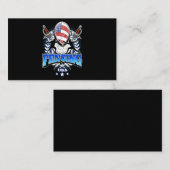 Fencing-Geschenk| Ich gewinne immer alle Matches Visitenkarte (Vorne/Hinten)