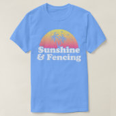 Fencing-Geschenk T-Shirt (Design vorne)
