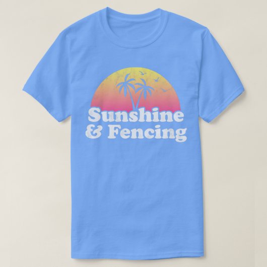 Fencing-Geschenk T-Shirt (Design vorne)