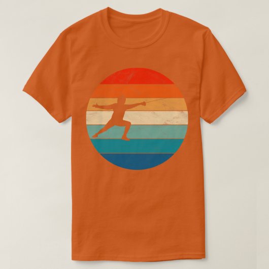 Fencing-Geschenk T-Shirt (Design vorne)
