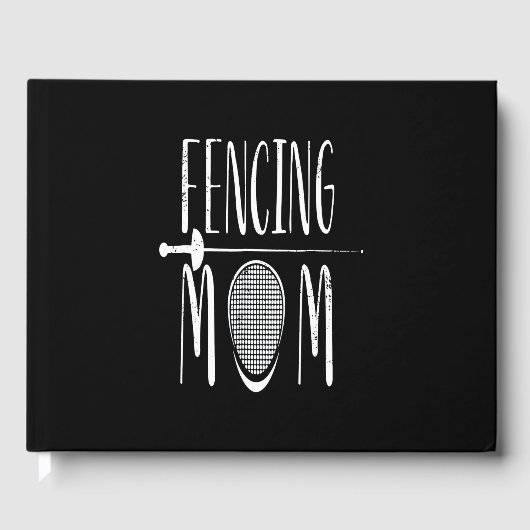 Fencing Gift I Always Win All Gästebuch (Vorderseite)