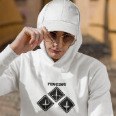 Fencing mit Stil Hoodie