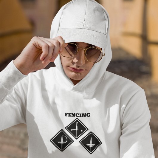 Fencing mit Stil Hoodie