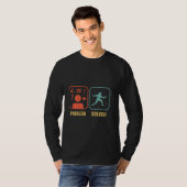 Fencing Problem behoben Fencer Schwert Fighter Epe T-Shirt (Vorne ganz)