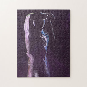 Fencing-Silhouette-Puzzle Puzzle